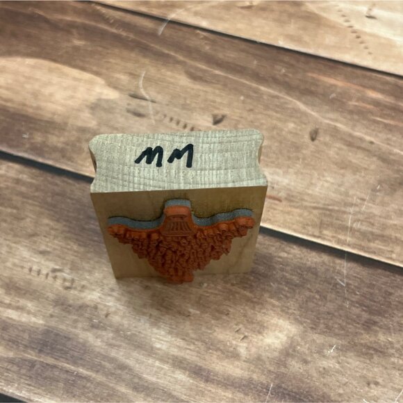 VERY RARE A MUSE 2-2033H TWAS TREE WOOD RUBBER STAMP NIGHT BEFORE CHRISTMAS - Picture 4 of 5